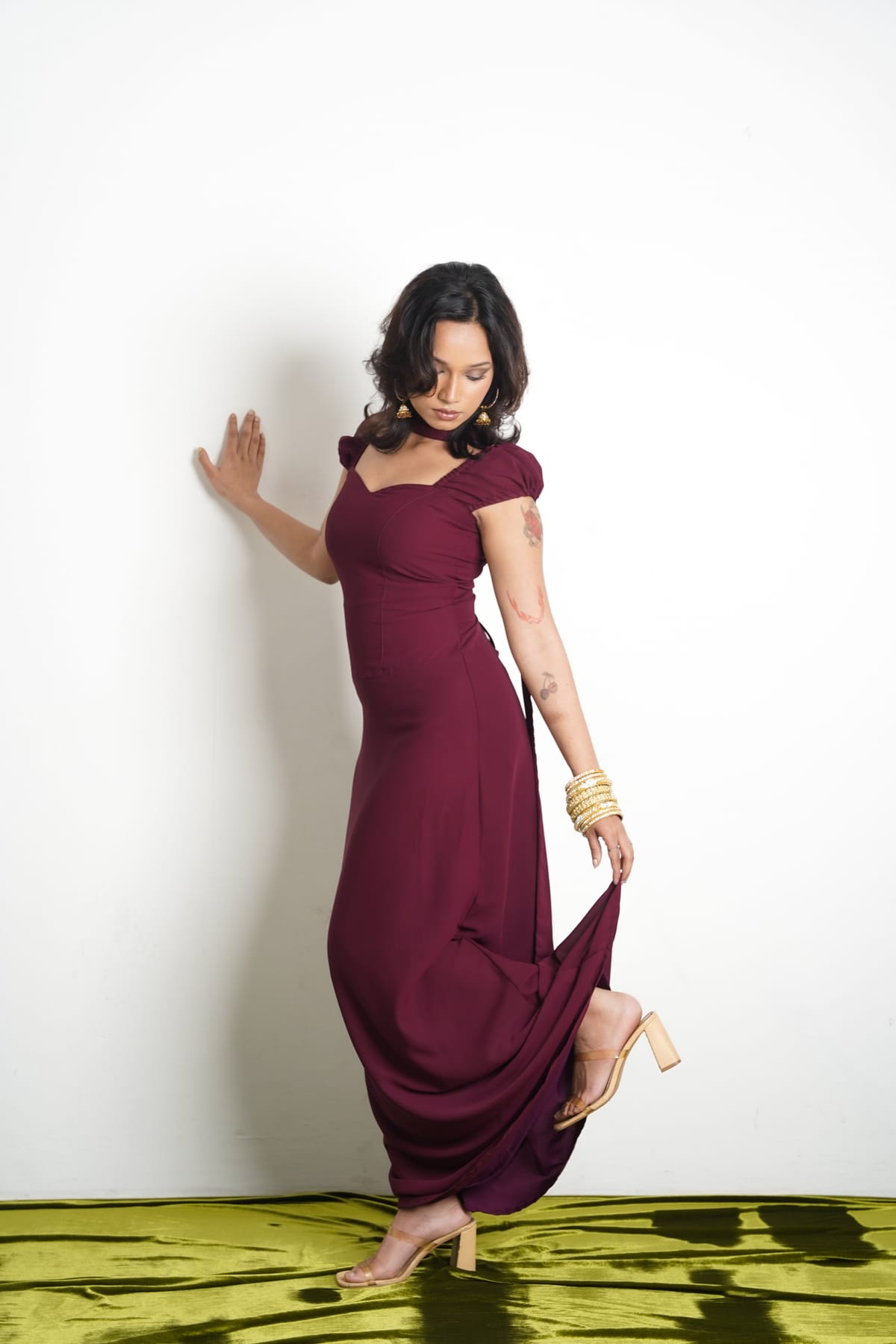 Plum'd Up Dress - Image 5
