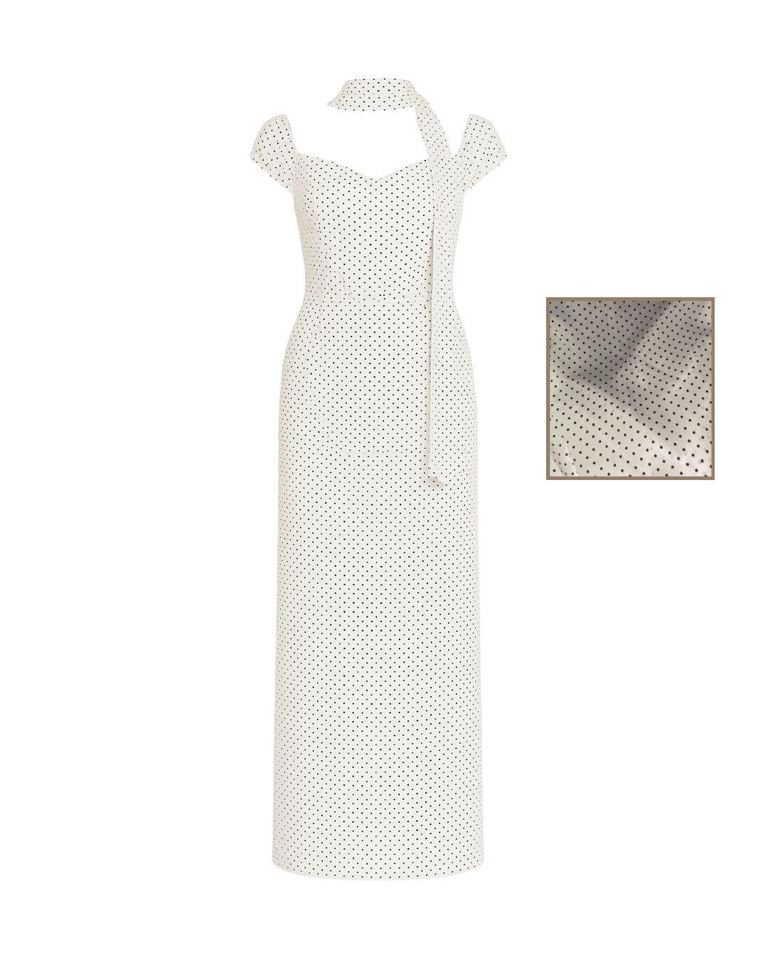 Dotted Up Dress - Image 4