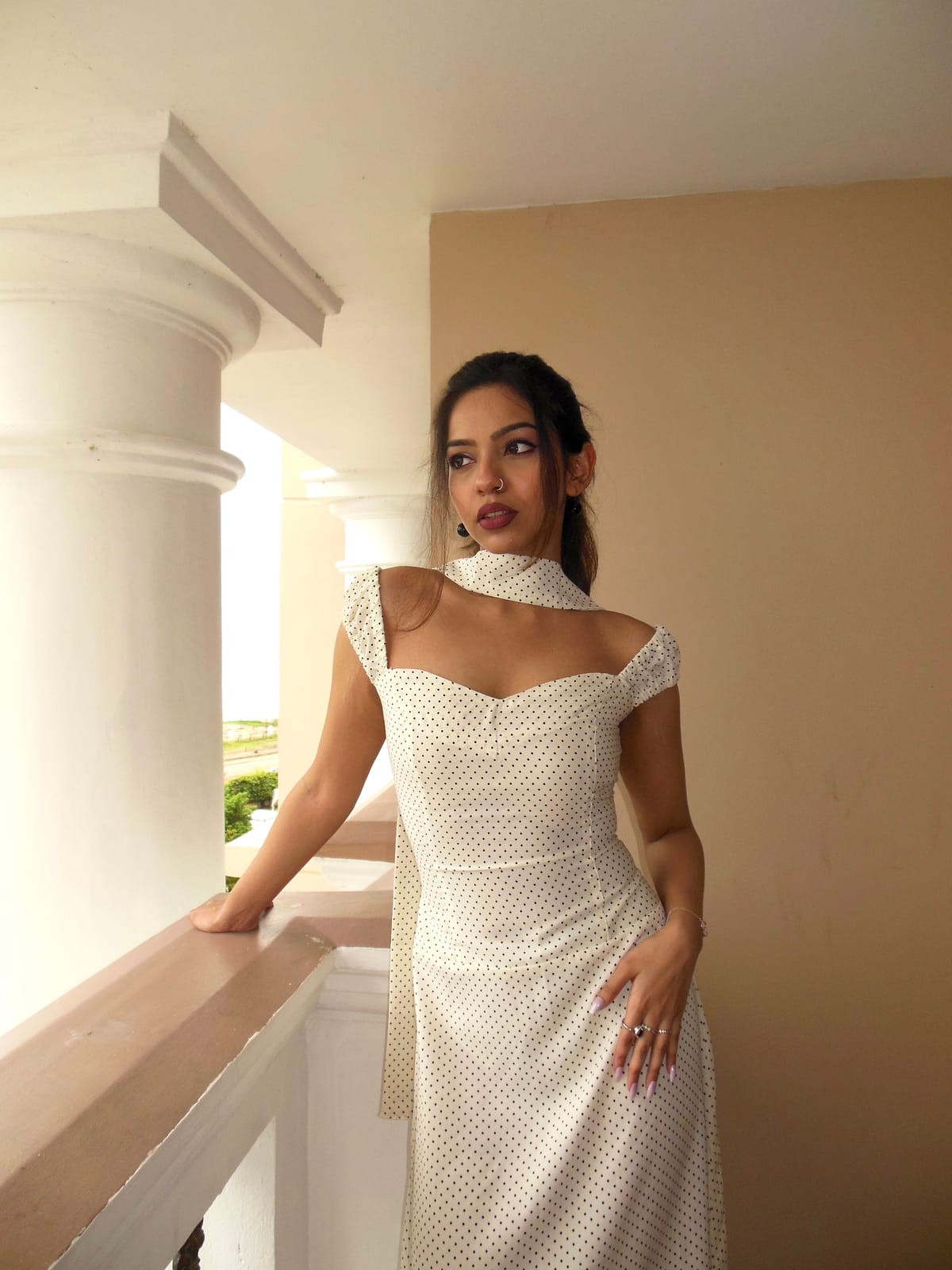 Dotted Up Dress - Image 1